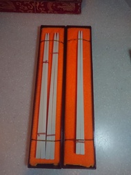 1對20cm 長象牙筷子 赤柱面交