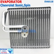 คอยล์เย็น เชฟโรเลต โซนิค  สปิน EVA0118  Evaporator for Chevrolet Sonic  Spin  รังผึ้งแอร์  ตู้แอร์ อ