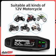 Universal RPM Motorcycle Meter Speedometer Digital Odometer Instrument Sensor Set Motorcycle Tachome