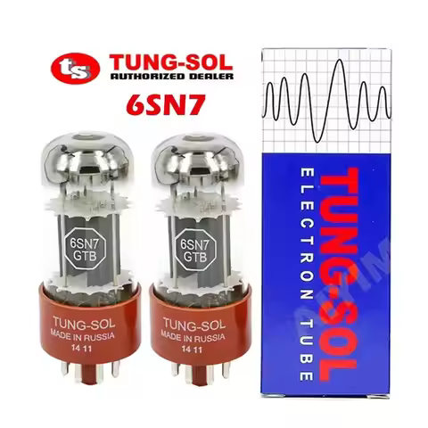 TUNG SOL 6SN7 6SN7GTB Vacuum Tube Replaces 6SN7GT 6H8C 6N8P CV181 5692 HIFI Audio Valve Electronic T