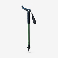 FORCLAZ 1 Hiking Pole - MT100 Ergonomic Green