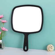 Extra Large HD Makeup Mirror Square Handle Mirror Round Portable Handheld Mirror Beauty Salon Hair S