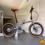 🐦 Fnhon Gust 22” 𝗠𝗥𝗧/𝗕𝘂𝘀-𝗳𝗿𝗶𝗲𝗻𝗱𝗹𝘆 14 Freebie Shimano Folding Foldable Bicycle Rifle Java Grey 451