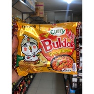 Samyang Buldak Curry Spicy Ramen 140g Instant Fried Noodles with Curry and Spicy Chicken Flavor