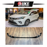 Fastlink Perodua Myvi 2018 G3 Oem  Gross black Front Bumper Skirt  PP Material 100% New High Quality