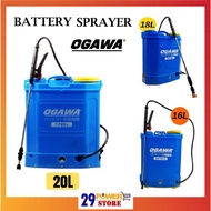 Pam Racun Bateri Battery Pump Knapsack Sprayer Ogawa Pam Racun Battery Sprayer 16 18 20 Liter Tong R