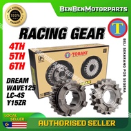 TOBAKI RACING GEAR BOX WAVE125/ LC135 4S 5S/ EX5/ EX5 DREAM/ Y15ZR/ RXZ/ Y125Z Y15 YSUKU Y SUKU Y125