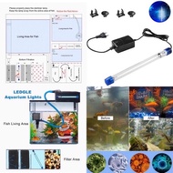 akuarium akuarium aquarium UV light 5w 7w 9w 11wsubmersible uv light algae stop