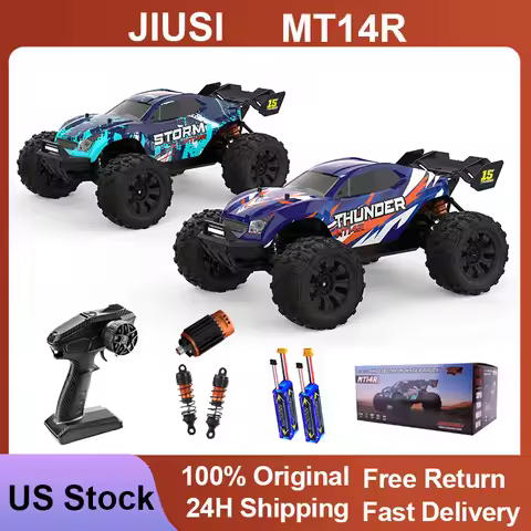 JIUSI MT14R 1/14 4WD RC Car 80km/h Brushless 2.4G Remote Control Racing Car High Speed Off-road RC T