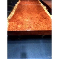 Beijing Baji Flower Natural Cover Case Painting Inverted Dining Table Log Large Board Solid Wood Tea
