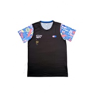 STRAY MAN ADAPTIVE TEE SPORT T-SHIRT - KOMA BLACK