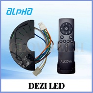 [ORIGINAL] ALPHA Ceiling Fan PCB/REMOTE CONTROL DEZI LED