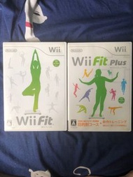 Wii Game wii fit wii fit plus 不連板