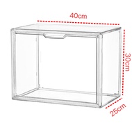 กล่องเก็บของ Acrylic Fufu Display Box สำหรับตุ๊กตาผ้าฝ้าย กล่องเก็บของแบบโปร่งใสป้องกันฝุ่นสำหรับ Mi