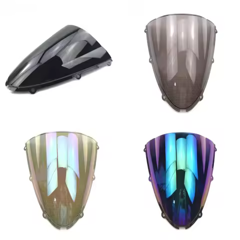 For Kawasaki Ninja 636 ZX6R ZX-6R ZX10R ZX-10R ZX 6R 10R Black2005 2006 2007 2008 Motorcycles Windsh