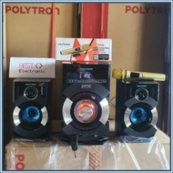 PAKET SPEAKER POLYTRON PMA 9507 PMA9507 PMA-9507 + MICROPHONE WIRELESS