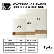 Baohong Watercolor Paper 300gsm 230gsm A4 A5/ A6/