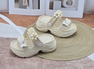 Sandal Slop Anak Perempuan Sendal Anak Antislip Tinggi EVA Jelly Karet Kekinian Premium Sepatu Fashi