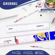 Greebel Plastic Ruler (PCS) Long Ruler/ Plastic Ruler 20CM-2