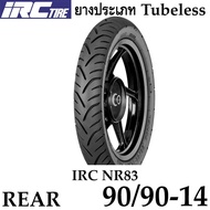 ยางนอก IRC เบอร์ 80/90-1490/90-14(ยกคู่หน้า-หลัง) Tubeless for Click 125i สินค้าของแท้100% มีรับประกัน