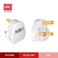 MK15A PLUG TOP BAKELITE MATERIAL 250V HEAVY DUTY PLUG MK 515WHI