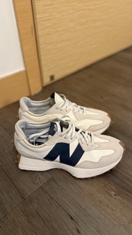 (包順豐) New Balance 327 藍灰白 White Grey Blue 37  Sneakers