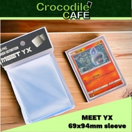 Meet YX 69x94mm 50pcs Outer Matte Card Sleeve Outer Matte Card Sleeve 69*94mm