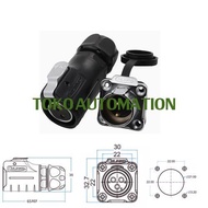 LP20 Outdoor Waterproof Connector 2 Pin 2Pin Plug Socket Connector ST58 BIG Salle 