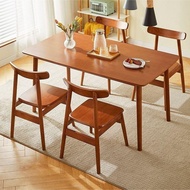 Sellers】 and 【SG Chair han Combination Modern Minimalist solid wood table Simple Table Dining Room F