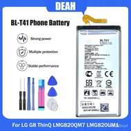 3500mAh BL-T41 BL T41 BLT41 Lithium Rechargeable one Baery For LG G8 ThinQ LMG820QM7 LMG820UM1 LM-G820UMB LMG820UM0 LM-G