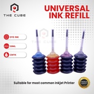 Easy Refill Ink Universal Dye Ink for HP 680 / 682 / 678 Canon Ink Cartridge 30ml