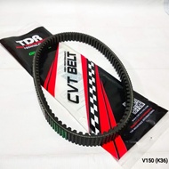 V Belt CVT Vario 150 LED K36 Green Line RacingTDR