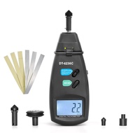 Digital Tachometer, Noncontact Laser Photo Sensor with 2.5 to 99,999 RPM Accuracy, RPM Gauge Marker 