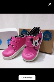 Sepatu Kets Anak Bayi Cewek 1-3th Mickey Pink | Sepatu Keren Anak #BAL