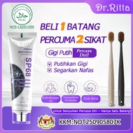 [Buy 1 Get 2 FREE] Dr.Ritta SP68 Whitening Toothpaste 100g - Removes Tooth Stains, Bad Breath & Yell