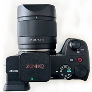 Design for Viltrox 25mm F1.7 Bayonet Metal Square Lens Hood with Free Metal Cap