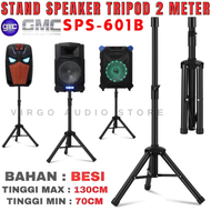 Stand Speaker/ Dudukan Speaker Besi Tripod Full Besi | Original Gmc Sps-601b Stand Speaker Active Pa