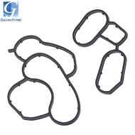 [Gazechimp] ABS Rubber Oil Filter Housing Seal Gasket Kit High Performance for BMW E46 E61 E81 E87 E