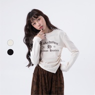 50% Fifty Percent|Irregular Drawstring Printed T|02582711007