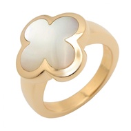 [Pre-owned] Van Cleef & Arpels Pure Alhambra Ring, Mother of Pearl. (Other details: Pure Alhambra Ri