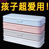 Stationery Box Large-Capacity Boys Girls Pencil Cases Primary School Students Children Pencil Cases Girls Stationery Bags Junior High School Students Pencil Case