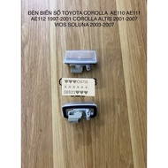 2 ĐÈN BIỂN SỐ TOYOTA COROLLA AE110 AE111 AE112 1997-2001 COROLLA ALTIS 2001-2007 VIOS SOLUNA 2003-20