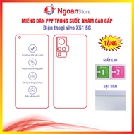 Ppf Stickers For vivo X51 5G Phones - Ngoan Store