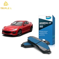 BENDIX FRONT BRAKE PADS MAZDA RX8 GENERAL CT (DB1513GCT)