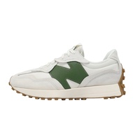 New Balance NB Casual Shoes 327 Men Women White Green Retro Suede Rubber Sole Couple ACS U327WKN-D