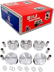DNJ P729 Piston Set Standard for 2008-2019 Subaru Legacy Outback Tribeca 3.6L H6 24V DOHC 3630cc