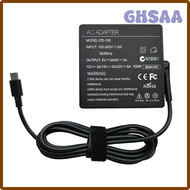 GHSAA 20V 5A 100W Universal USB Type C Laptop Mobile Phone Power Adapter Charger for Lenovo HP Dell acer Huawei Google HSWQH