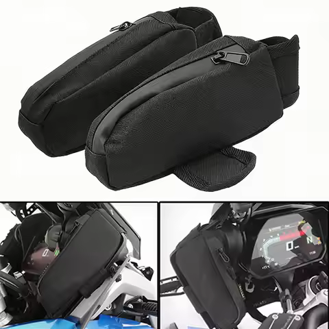 Motorcycle Fairing Bag Wind Deflector Bag Storage bag Side windshield package For BMW R1250GS R 1250