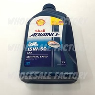 Shell Semi Synthetic 15W50 100% Original Pasaran Malaysia