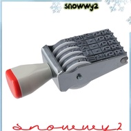 SNOWWY2OL Number Stamp, 3 ,4 or 5 Digit Number Changeable Roller Stamps, DIY Personalized Business S